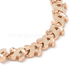 Brass Link Chain Bracelets for Women Men&nbsp;BJEW-P324-01A-KCG