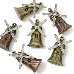6Pcs 2 Colors Tibetan Style Alloy Pendants&nbsp;FIND-FS0002-56