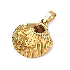 Natural Tiger Eye Pendants&nbsp;GG-CBA97F4-02G-10