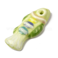 Hand-Painted Porcelain Big Pendants&nbsp;LA-CBAC6A6-06J