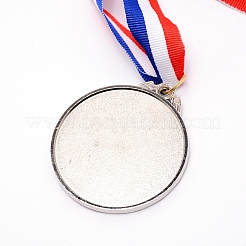 Zinc Alloy Football Medals&nbsp;NJEW-WH0017-01P