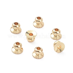 Apetalous Brass Bead Caps&nbsp;LS-KK-K086-20LG