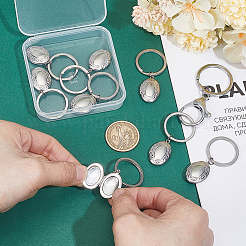 8Pcs 304 Stainless Steel Keychain&nbsp;KEYC-HY00010