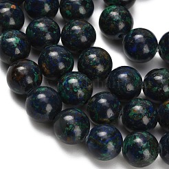 Natural Azurite Beads Strands&nbsp;G-Z110-C05-8mm