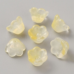 Glass Bead Caps&nbsp;GLAA-WH0031-73A
