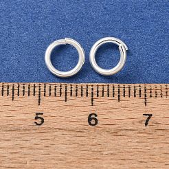 Brass Open Jump Rings&nbsp;KK-G604-08S-12