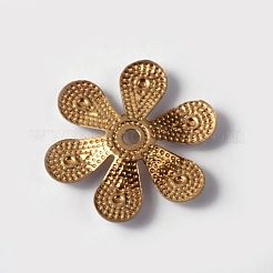 Flower Brass Enamel Beads&nbsp;LS-KK-K114-C01-G