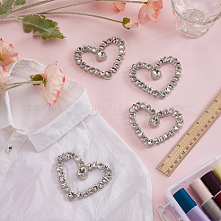4Pcs Glass Hotfix Rhinestone&nbsp;DIY-FG0007-56B