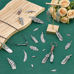 96Pcs Tibetan Style Alloy Pendants&nbsp;TIBE-PH0002-56