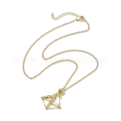 3Pcs 3 Sizes Stainless Steel Macrame Pouch Empty Stone Holder for Necklace Makings&nbsp;NJEW-JN04824