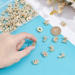 60Pcs Alloy Rhinestone Charms Sets&nbsp;FIND-UN0010-37KCG