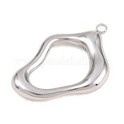 Hollow 304 Stainless Steel Pendants&nbsp;STAS-Z194-01P