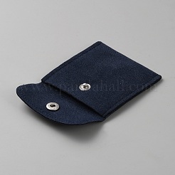Square Velvet Jewelry Box with Snap Button&nbsp;CON-WH0088-77A-06