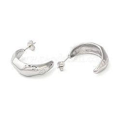 Non-Tarnish 304 Stainless Steel Arch Stud Earrings&nbsp;EJEW-K244-45P