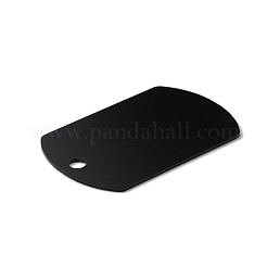 Dog Tag Blanks Aluminum Pendants&nbsp;FIND-WH0135-60A