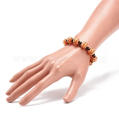 Sport Theme Acrylic Beaded Stretch Bracelet for Kids&nbsp;BJEW-JB08550