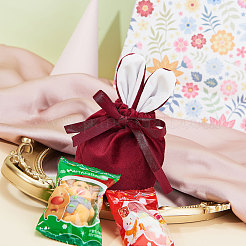 Velvet Jewelry Bags with Drawstring&nbsp;TP-CJC0001-02C
