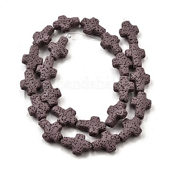 Natural Lava Rock Beads Strands&nbsp;G-L498-E01-01B