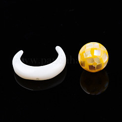 Natural Freshwater Shell Beads&nbsp;SSHEL-N032-51-A02