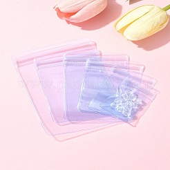 60Pcs 6 Styles Rectangle PVC Resealable Packaging Bags&nbsp;OPP-FS0001-17