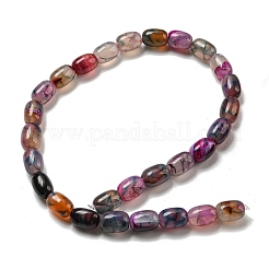 Natural Dragon Veins Agate Beads Strands&nbsp;G-A223-D11-01H