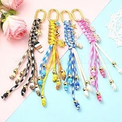 Polyester & Spandex Cord Pendant Decorations&nbsp;HJEW-YW00432-01