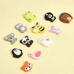 12Pcs 12 Style Silicone Focal Beads&nbsp;SIL-CA0002-09