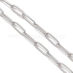 Alloy Tassel Pendant 304 Stainless Steel Paperclip Chain OT Necklaces&nbsp;NJEW-JN05879