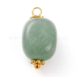 Nuggets Natural Mixed Gemstone Pendants&nbsp;PALLOY-JF00603