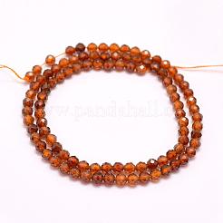 Natural Garnet Beads Strands&nbsp;G-F509-13-4mm