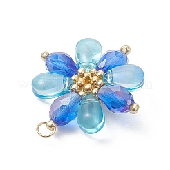 Glass Beaded Pendants&nbsp;PALLOY-MZ01186-02