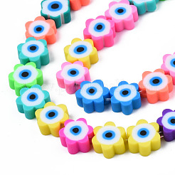 Handmade Polymer Clay Bead Strands&nbsp;CLAY-T020-19