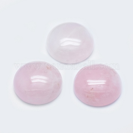 Natural Rose Quartz Cabochons&nbsp;G-G760-B02-16-1