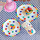 Fishscale Pattern Polyester Fabrics&nbsp;DIY-WH0304-508A-7