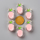 Transparent Enamel Acrylic Beads&nbsp;TACR-S155-002E-3