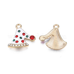 Rack Plating Alloy Enamel Pendants&nbsp;ENAM-N055-150B