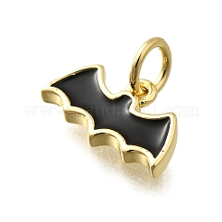 Brass Enamel Charms&nbsp;KK-P295-39G