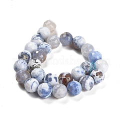 Natural Fire Crackle Agate Beads Strands&nbsp;G-L595-A02-01K