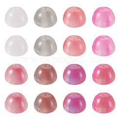 40Pcs 4 Colors Resin UV Reactive Beads&nbsp;RESI-TA0005-69