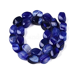 Dyed & Heated Natural Agate Beads Strands&nbsp;G-N359-14A-01