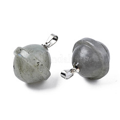 Natural Labradorite Pendants&nbsp;PORC-T132-053C