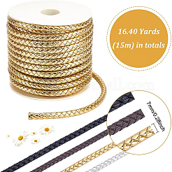 PU Imitation Leather Braided Cord&nbsp;WL-WH0003-14B