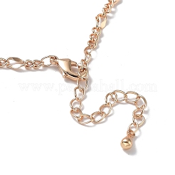 Colorful Triangle Glass Pendant Necklace with Brass Chains&nbsp;NJEW-A015-15KCG
