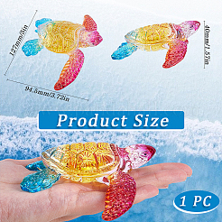 Natural Quartzl Sea Turtle Figurines&nbsp;DJEW-WH20006-03