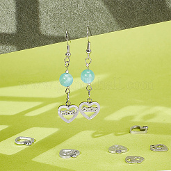 16Pcs 4 Style 304 Stainless Steel Charms&nbsp;STAS-DC0005-46