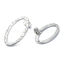 Tarnish Resistant 201 Stainless Steel Stud Earrings&nbsp;EJEW-K270-02P