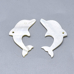 Freshwater Shell Pendants&nbsp;SHEL-S264-025