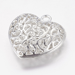 Tibetan Silver Color Plated Pendants&nbsp;K08J3022