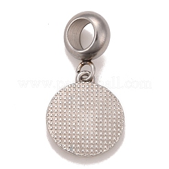 304 Stainless Steel Crystal Rhinestone European Dangle Charms&nbsp;STAS-F278-15P