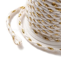 4-Ply Polycotton Cord with Metallic Thread&nbsp;OCOR-Z003-D103
